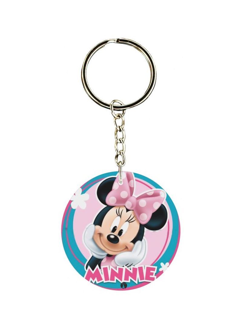Minnie Mouse Themed Keychain