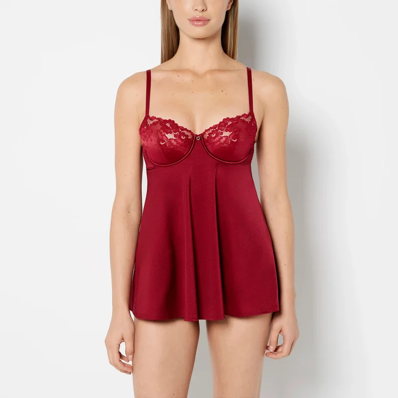 La Senza La Senza Unlined Balconette Babydoll with Romantic Lace