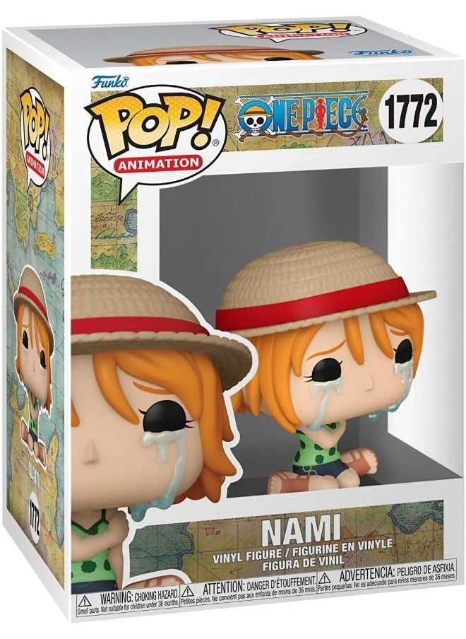 Funko Funko POP! Animation One Piece Crying Nami Vinyl Figure (8.26 cm)  - Image 2