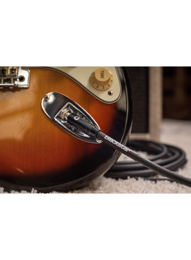Blackstar Pro Series 6m Professional Instrument Cable - Straight ¼” Jack to Straight ¼” Jack - Image 4