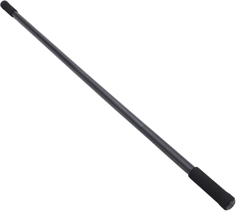 Bewinner Adjustable Yoga Stick for Flexibility, Steel Stretching Stick 30-60 Inch with Foam Handles, Portable Exercise for Balance, Mobility, Core Strength & Posture Correction - Image 1