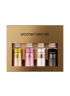 women'secret Women'Secret, a set of 4 body sprays - 50 ml 