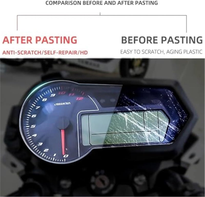 Wivplex Motorcycle Speedometer Screen Protector - Image 2
