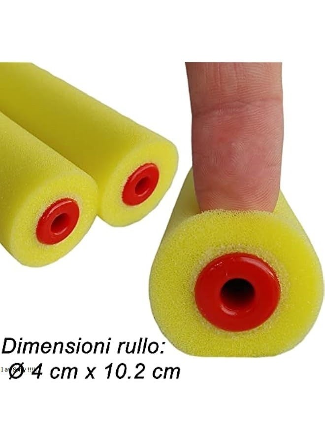 Green Tiger Professional Painting Kit with Drip Tray, Aluminium Handle and Two Replacement Sponge Rollers, Walls, Doors, Wood Interior and Exterior Walls - Image 5