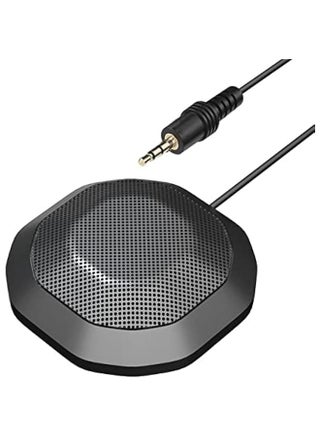 LOUJIN Portable 3.5mm Plug Conference Microphone 360° Omnidirectional Condenser Computer PC Mic Plug and Play Small Microphone for PC Laptop Video Conference Chatting Gaming Recording Online Class Sky - pzsku/ZACC1D3420749928D65E0Z/45/1744679969/65279a5c-11e5-406d-b1d6-8fce45d734d7