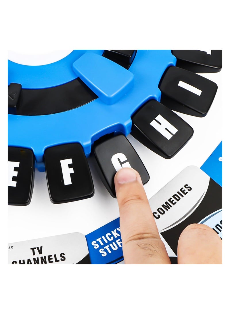 Zikra Word Game, Fast-Paced Family Board Game, Letter Pressing Game, Quick Thinking Spiel Buchstaben Drücken Mit Timer, Word Games, Letter Pressing Games Fast-Paced, Family Board Game for Adults Families - Image 4