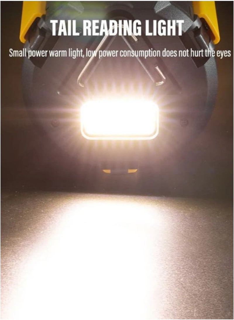 3200 Lumens Outdoor LED Floodlight with Built-in 4500mAh Power Bank