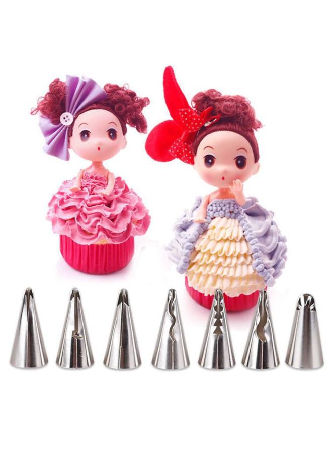 Manufacturer 060# Korean 304 Stainless Steel Seamless Cream Cake Squeeze Flower Skirt Pastry Nozzle Baking Tool-Specifications:040# - Image 5