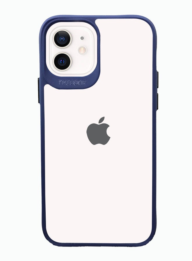 Theodor Protective Hybrid Case Cover For Apple Iphone 12 6.1 Blue - Image 1
