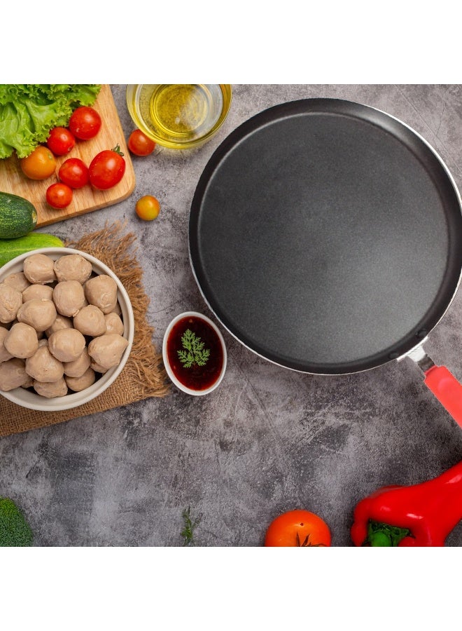 Home Box Non-Stick Frying Pan - Red, 25 cm - Image 5