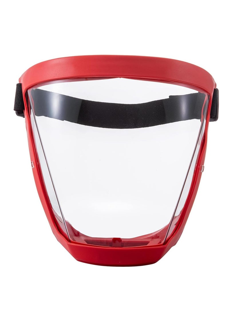 Excefore درع وجه مضاد للضباب فائق الحماية، درع وجه شفاف كامل للوجه للرجال والنساء، حماية للعين، الأنف، والفم قابلة لإعادة الاستخدام - Image 1