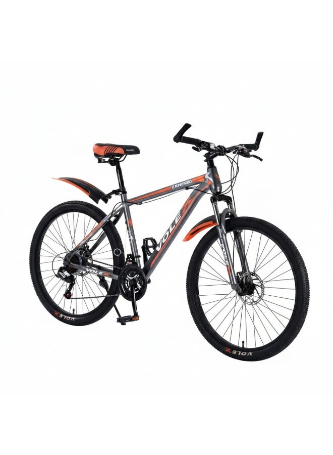 Volex X10 Mountain Bike 26 Inch Aluminum Frame, 21 Speed, Front Suspension, Disc Brakes