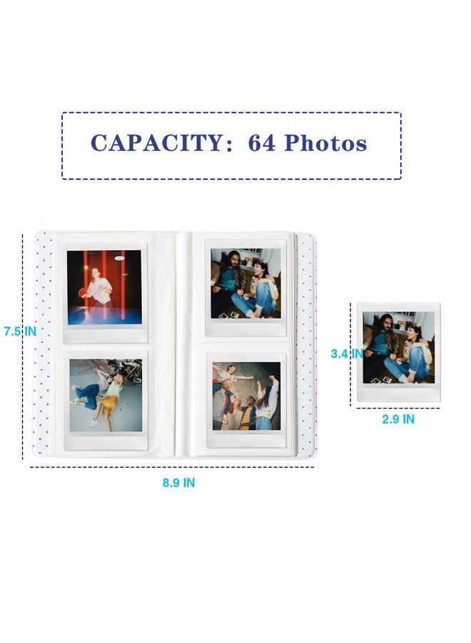 Wogozan Photo Album for Square SQ10 (64 photos)(3.39x2.83 inch) - Black - Image 3
