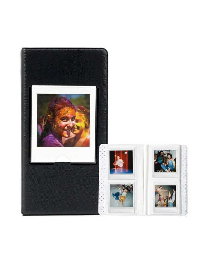 Wogozan Photo Album for Square SQ10 (64 photos)(3.39x2.83 inch) - Black - Image 1