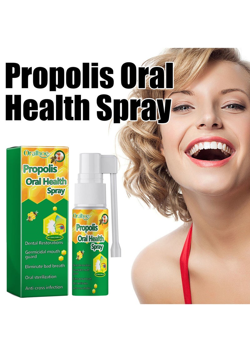 أورالحوي بخاخ صحة الفم ، بخاخ تنظيف الأسنان العميق سعة 20 مل ، بخاخ إصلاح منعش الفم ، بقع الأسنان للتنظيف العميق والجير ، مناسب لجميع مشاكل الفم - Image 2