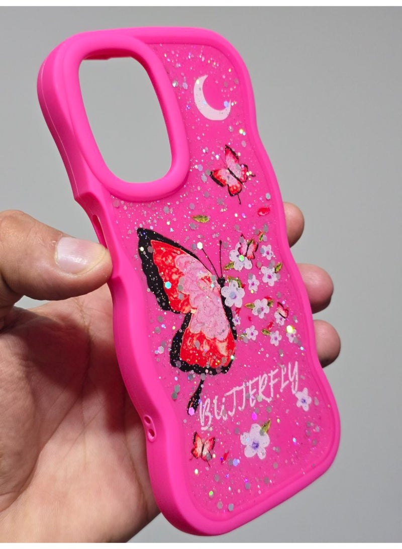 Butterfly Print Back Cover Compatible With Phone Oppo A54 4G - Image 1