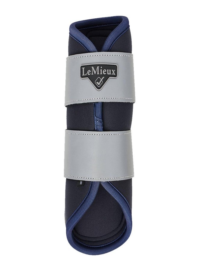 LeMieux Grafter Brushing Horse Boots - Protective Gear and Training Equipment - Equine Boots, Wraps & Accessories - Reflective - Large - Image 1