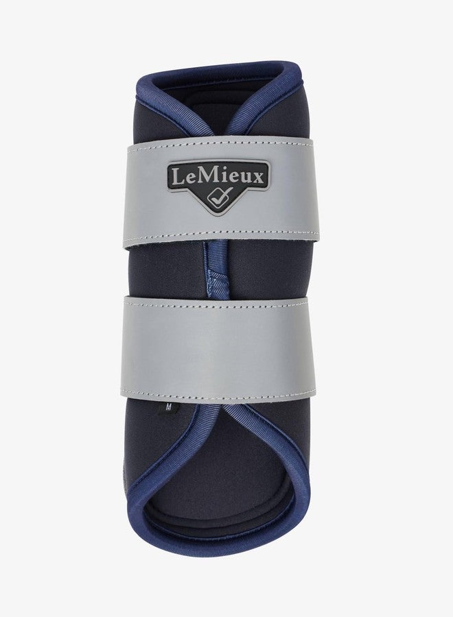 LeMieux Grafter Brushing Horse Boots - Protective Gear and Training Equipment - Equine Boots, Wraps & Accessories - Reflective - Large - Image 3