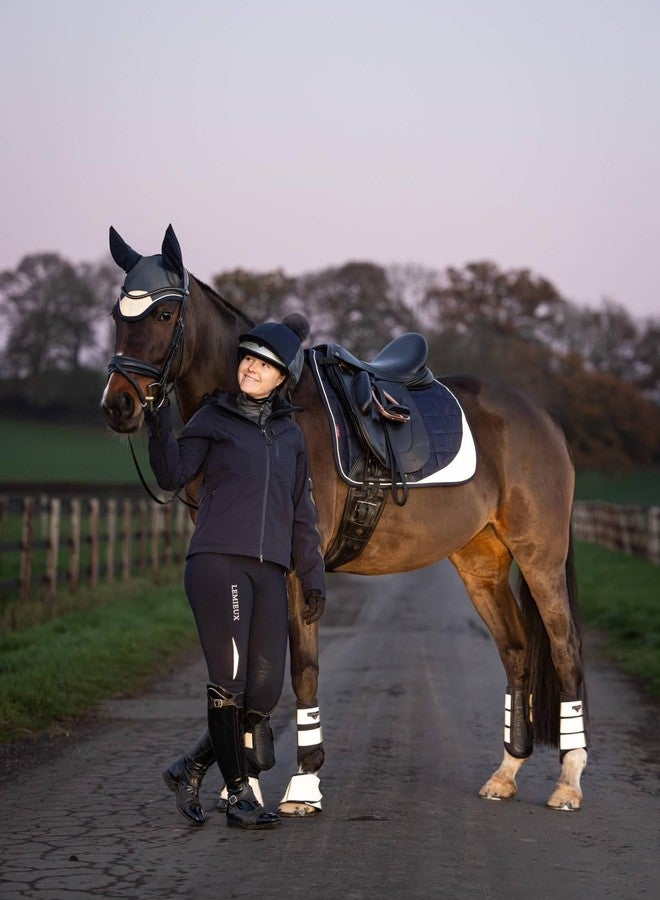 LeMieux Grafter Brushing Horse Boots - Protective Gear and Training Equipment - Equine Boots, Wraps & Accessories - Reflective - Large - Image 5