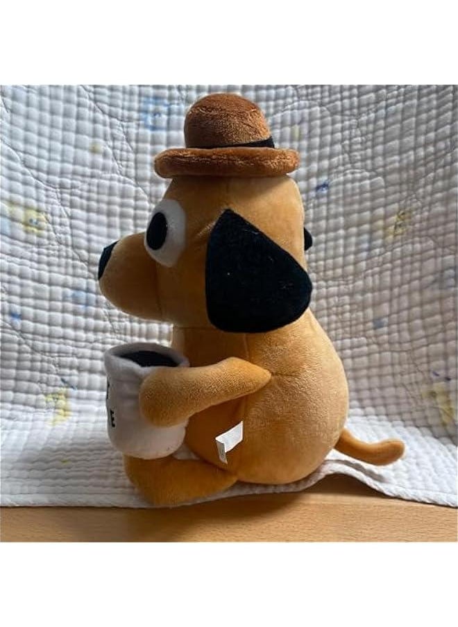 Generic - Bundle 2pcs This is Fine Dog Plush, 11 inches Sized, Funny Humor Hilarious Office Working Worker Coffee Dog Meme Plushies, Stuffed Animals Doll Toys Plushie, Xmas Birthday Toy Gifts - Image 1