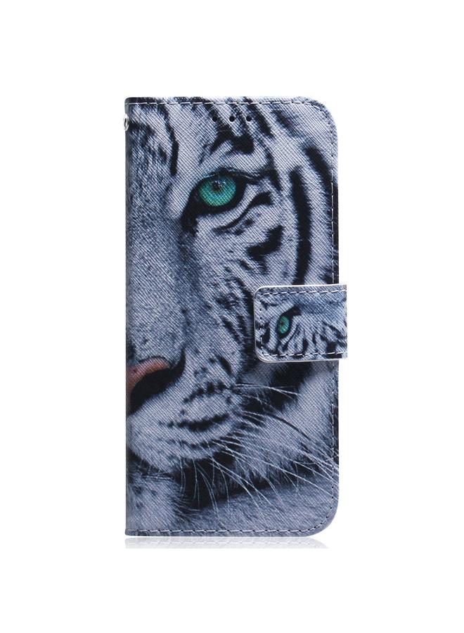 اس-توب جراب هاتف Samsung Galaxy A54 5G برسومات ملونة من الجلد القابل للطي - Image 2