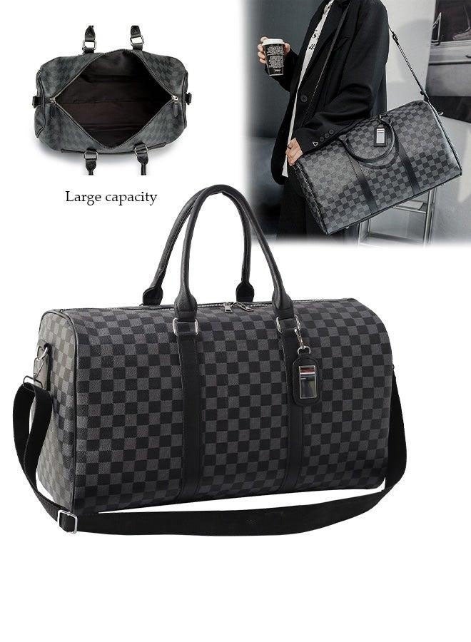 Bukela Spacious Yet Lightweight Weekend Travel Bag, Unisex Overnight Bag, Includes Toiletries Pouch, Fitness And Holiday Carry-On Bag (Black) - Image 1