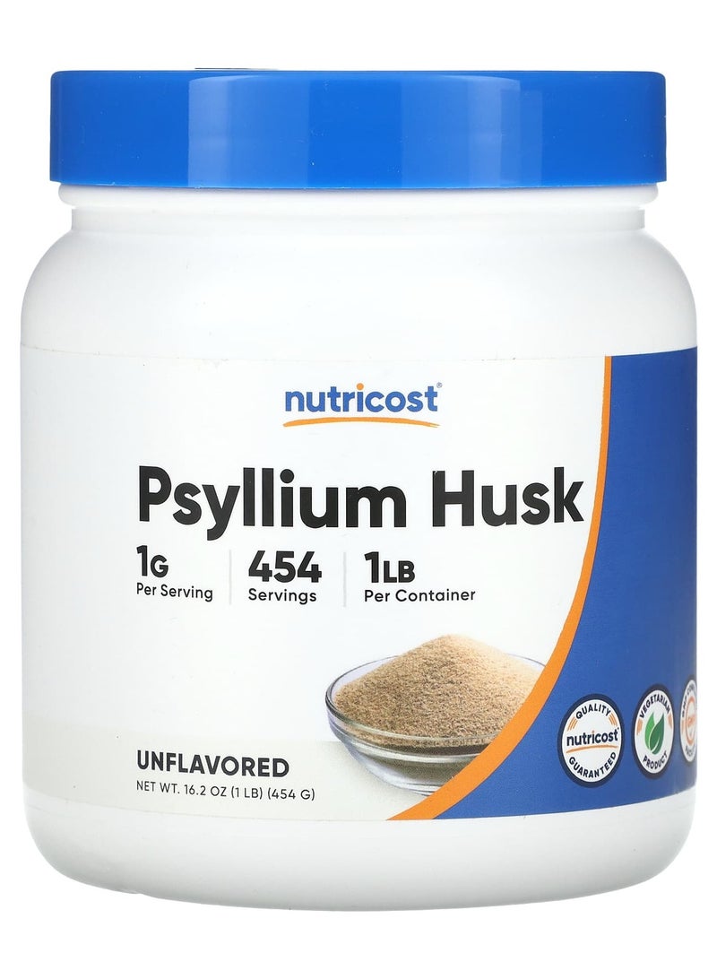 Nutricost Psyllium Husk, Unflavored, 16.2 oz (454 g)