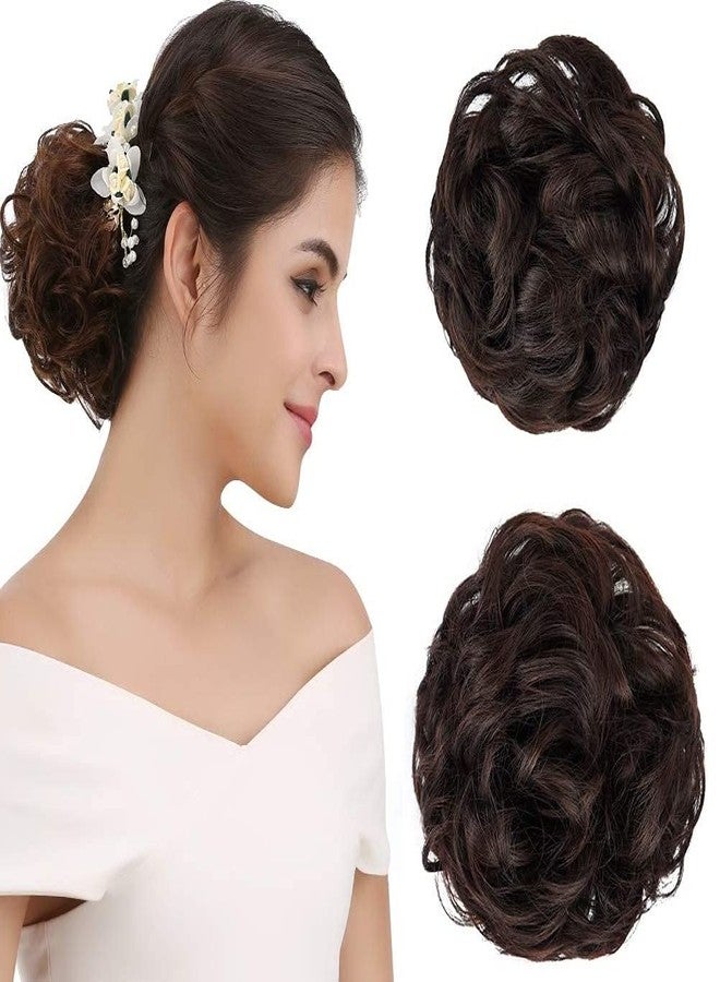 BeatStock 1 PCS Juda Hair Bun Artificial Juda Extension in Brown Color - Image 1