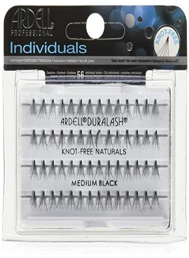 Ardell Individual Flare Lashes, Knot-Free Naturals, Medium Black - Image 1