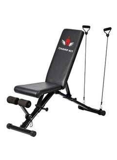 CHAMP KIT Adjustable Weight Bench Full Body Workout Multi-Purpose Foldable Incline Decline Exercise Workout Bench for Home Gym  - Image 1
