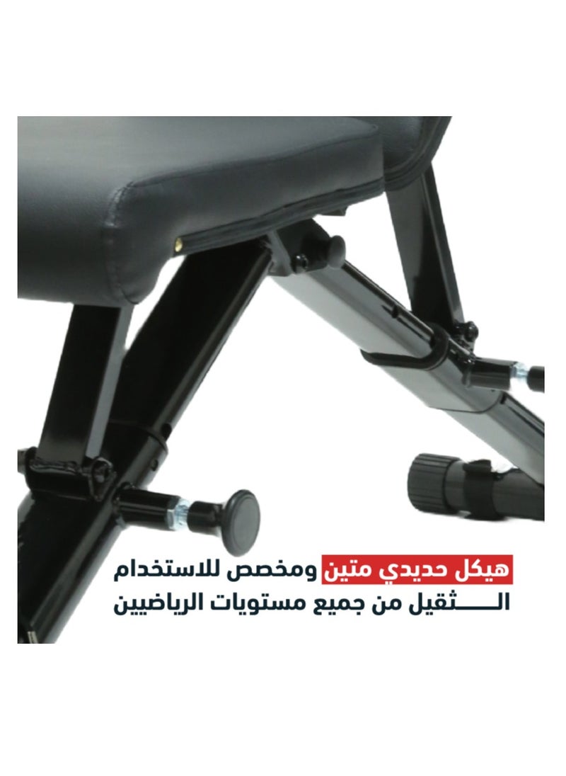 Adjustable Weight Bench Full Body Workout Multi-Purpose Foldable Incline Decline Exercise Workout Bench for Home Gym