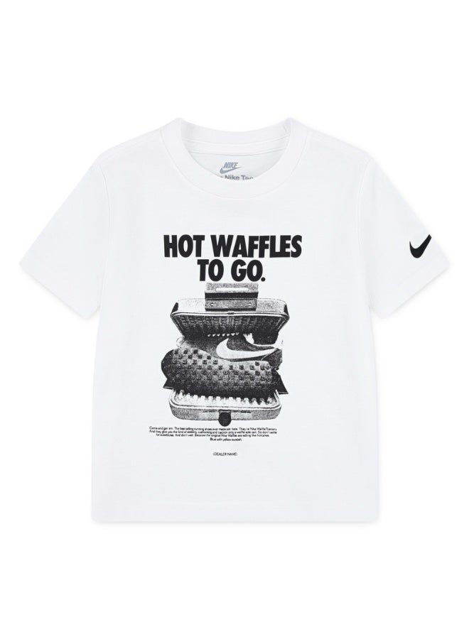 Nike تي شيرت جرافيك قصير الأكمام نك بوافلز للذهاب - Image 1