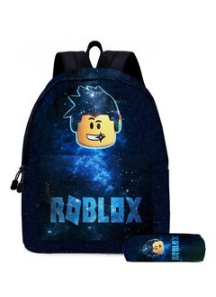 FORTNITE Backpack for primary and secondary school students, backpack for children, anime cartoon backpack, pencil case  - Image 1