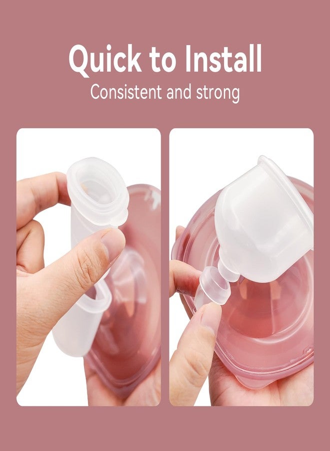GOTOCUT Diaphragm & Duckbill Valve Set Compatible with Momcozy M6 Breast Pump, Includes 4 Duckbill Valves and 2 Diaphragms, Pump Parts Works with Mobile Style M6 - Image 5