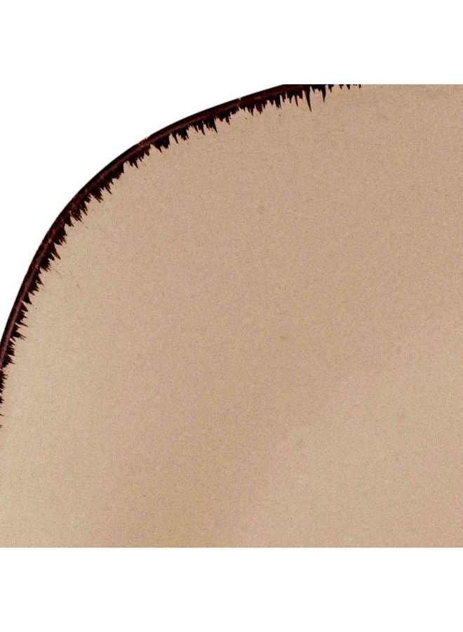 Nava Stoneware Brown Sugar Dinner Plate 26Cm - Image 3