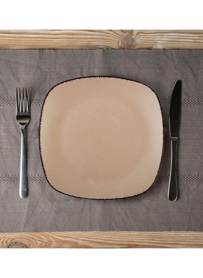 Nava Stoneware Brown Sugar Dinner Plate 26Cm - pzsku/ZACC36E9C792982601712Z/45/_/1678179862/f7315963-5859-4356-94ee-7788cae38b99