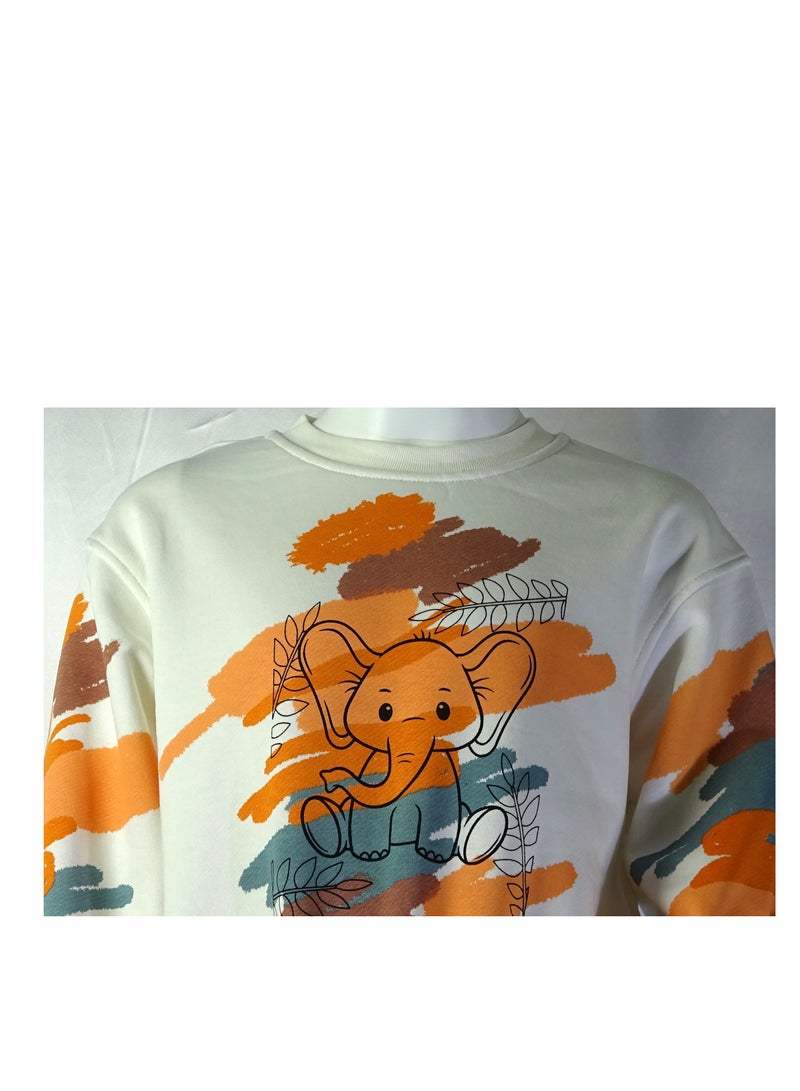 شلــــتر صناعة تركية فاخرة؛ تي شيرت بنات بأكمام طويلة و رسومات جميلة 35663 - Image 4