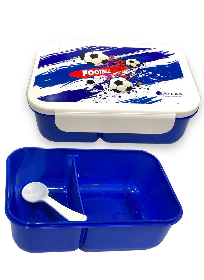 ATLAS - 2-Compartment Lunch Box Multicolour - Image 1