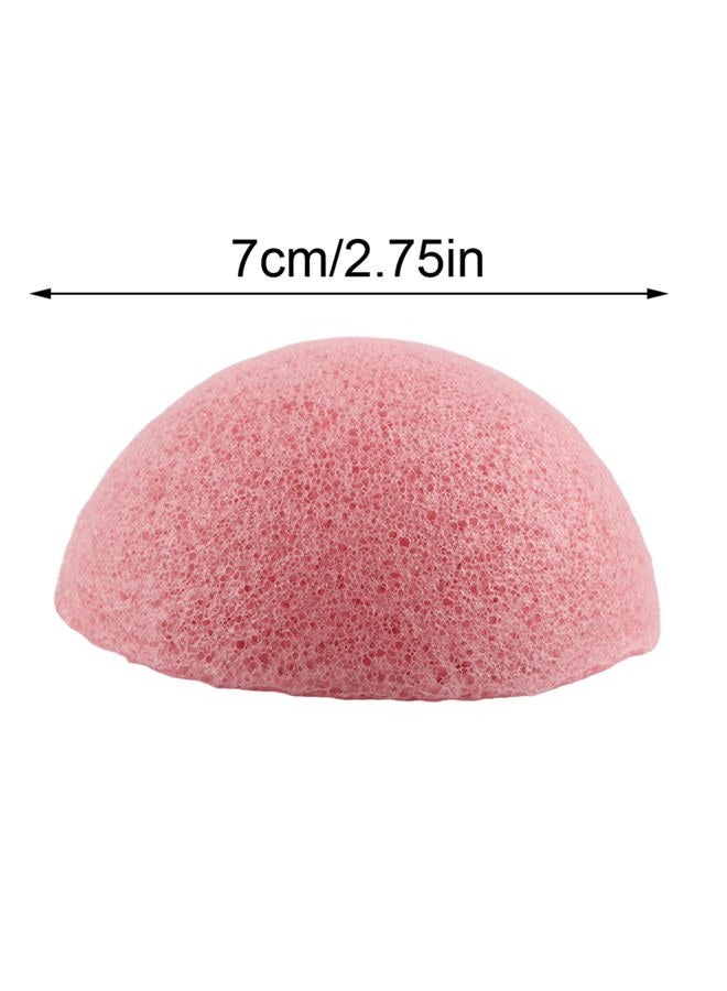 Sonew Konnyaku Fiber Face Sponge, Puff Exfoliator Tools Included Bamboo Charcoal Ingredients, Face Exfoliating Loofah for Use with Wash - Image 4