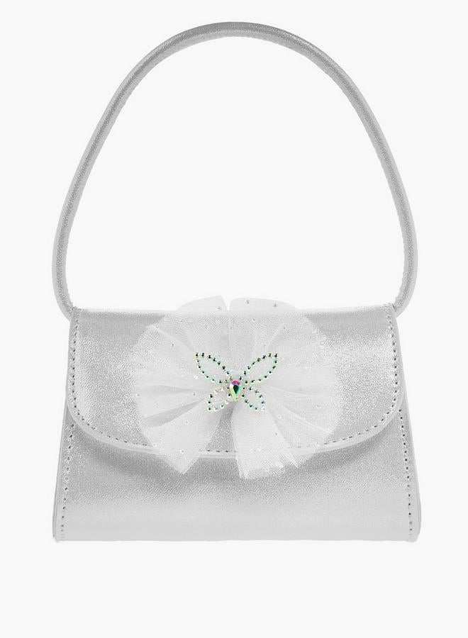 Celeste Handbag with Embellished Bow - Image 1