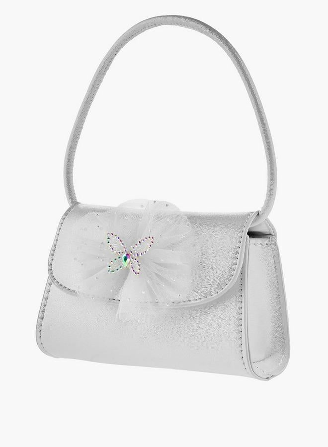 Celeste Handbag with Embellished Bow - Image 3