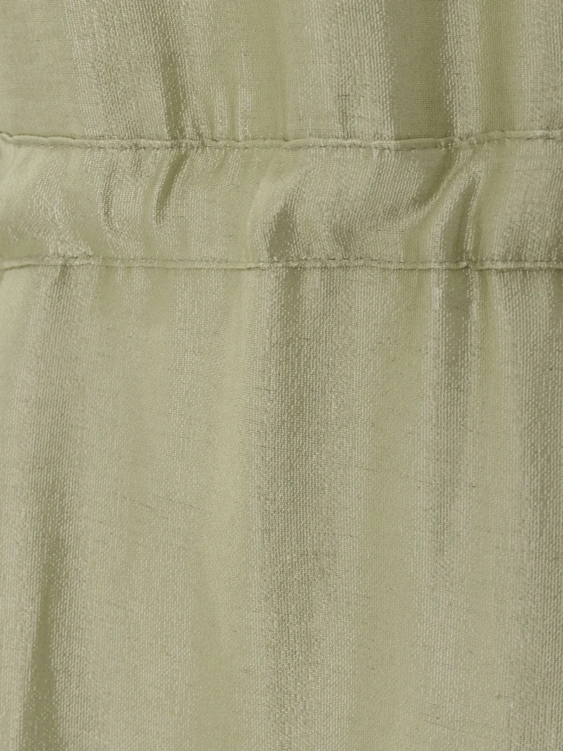 Lichi  Maxi dress with draped back and waist ties for Women | Best Price UAE