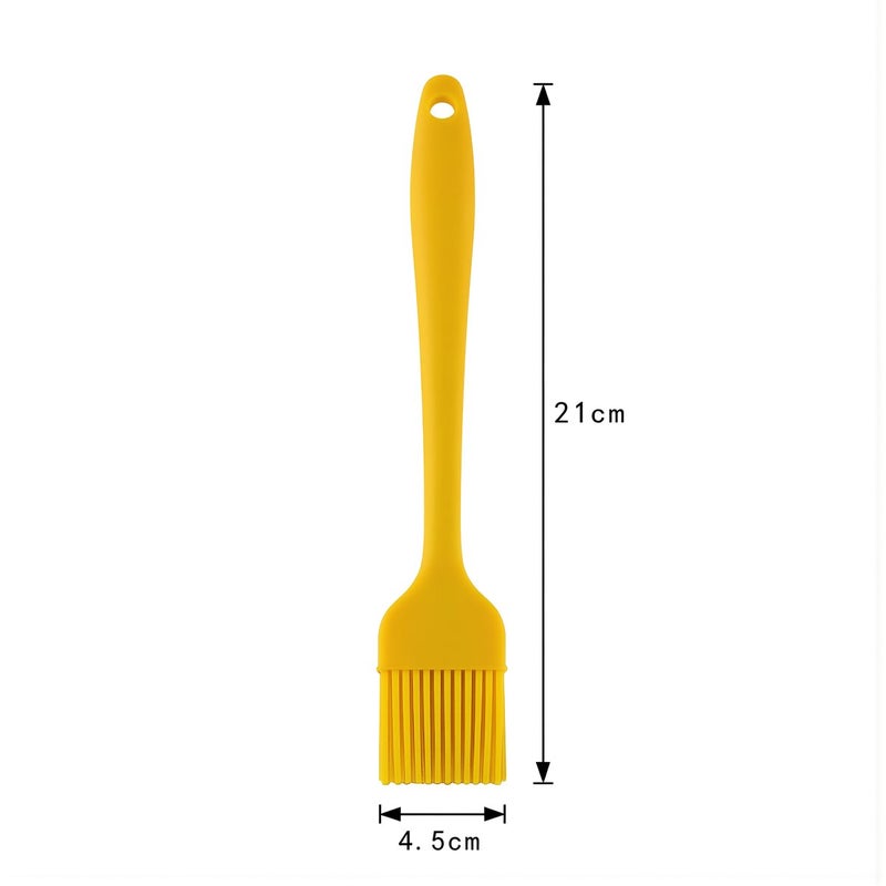 Silicone Basting Brush Beginner Friendly Baking Tool For Home Kitchen Pink 3 Size - Image 2