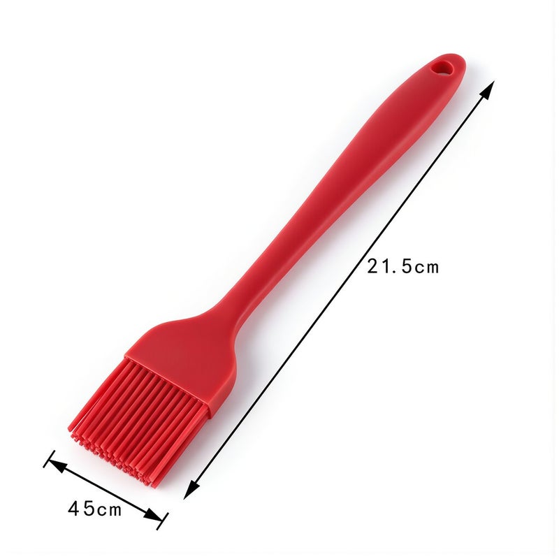 Silicone Basting Brush Beginner Friendly Baking Tool For Home Kitchen Pink 3 Size - Image 3