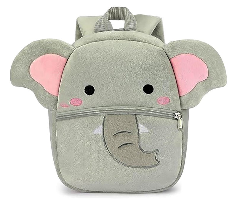 Frantic Cute & Colorful Kids School Bag | Durable, Easy-to-Clean Backpack for Daily Use (Grey_Trunk_Elephant_2026_B) - Image 2