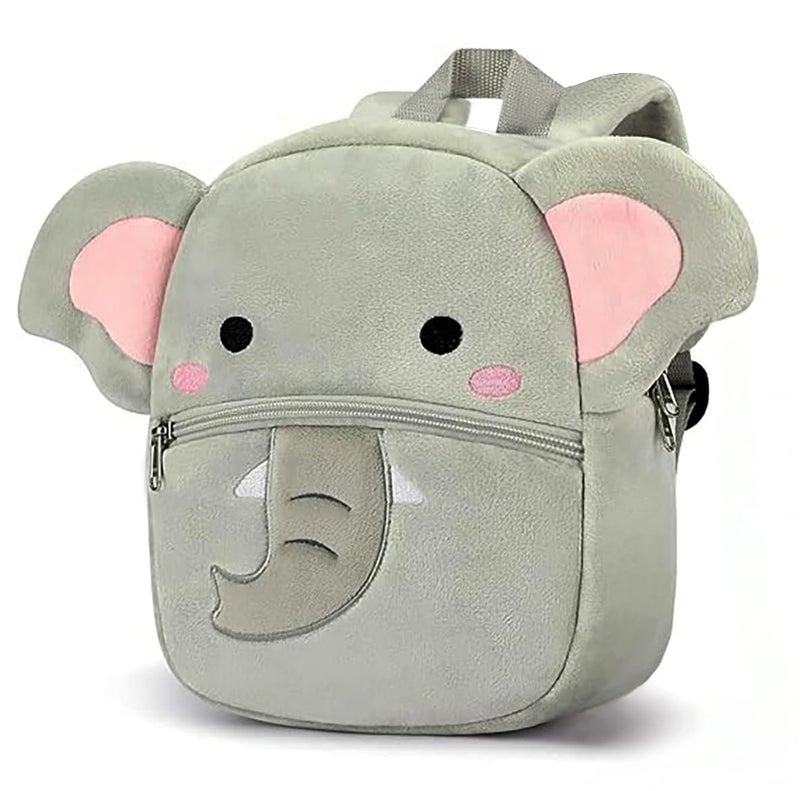Frantic Cute & Colorful Kids School Bag | Durable, Easy-to-Clean Backpack for Daily Use (Grey_Trunk_Elephant_2026_B) - Image 1
