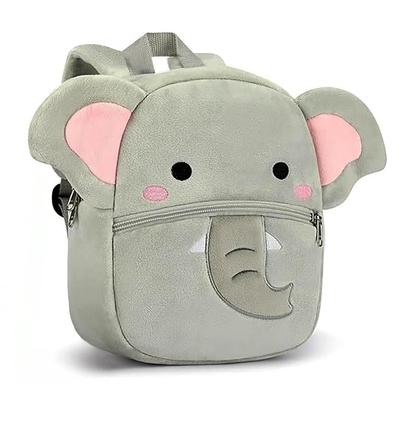 Frantic Cute & Colorful Kids School Bag | Durable, Easy-to-Clean Backpack for Daily Use (Grey_Trunk_Elephant_2026_B) - Image 3