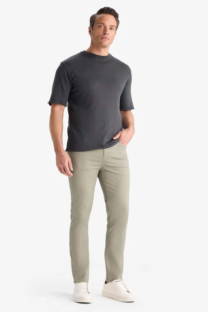 Defacto Slim Fit Super Skinny Leg Chino Pants