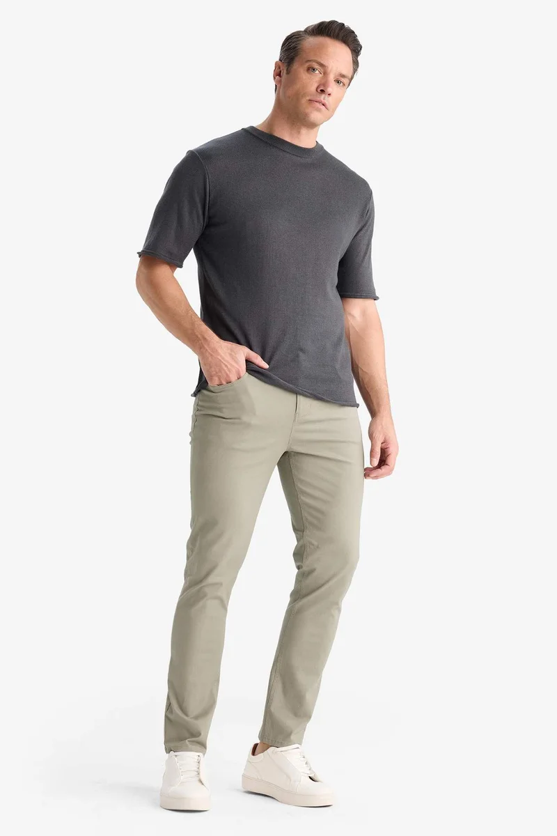 Slim Fit Super Skinny Leg Chino Pants