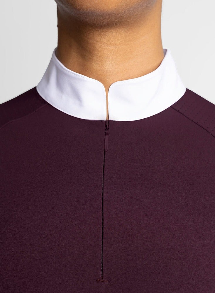 general Horse Riding Long Sleeve Shirt Women Equestran Training Clothes Rider Show Top Quick Drying Zipper Base Layer T-shirt - Image 2